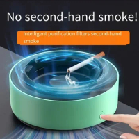 Ashtray Air Purifier Intelligent Passive Smoking Removal Smoking Smoke Smell Multi Filtration Indoor Living Room Office