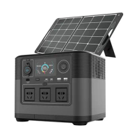 Wholesale Nice Price 1200W Solar Portable Outdoor Energy Storage Power Supply Portable Power Station