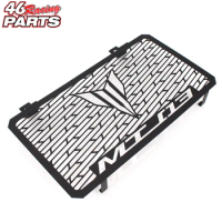 Black Motorcycle Accessories Radiator Guard Protector Grille Grill Cover For YAMAHA MT03 MT-03 MT 03 2015 2016 2017