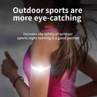 1pc COB LED Armband Light 350mAh 500LM Sport Night USB Light Running Arm Type-C Rechargeable A5Z5