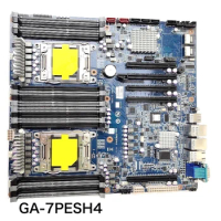 For Gigabyte GA-7PESH4 Desktop Motherboard X79 LGA 2011 DDR4 Mainboard 100% Tested OK Fully Work Free Shipping