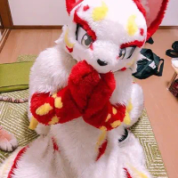 White Cat Fursuit Teen Costumes Full Fursuit Furries Costume Anime CUSTOM FOR Child Adult