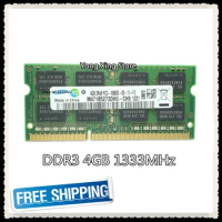 Laptop memory DDR3 4GB 1333MHz PC3-10600S notebook computer RAM 10600 4G original