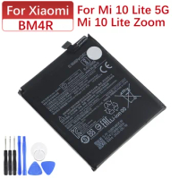 BM4R 4160mAh Phone Battery For Xiaomi Mi 10 Lite 10Lite 5G Zoom Replacement Batteries Bateria + Free Tools