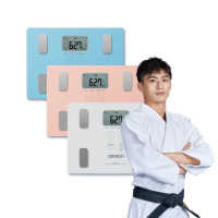【OMRON 歐姆龍官方直營】OMRON HBF-235 體脂機 家用多功能 減脂 內臟脂肪 體重機(三色可選)