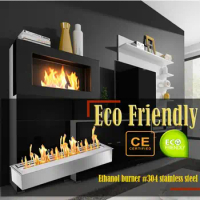 Inno living fire 24 inch bio ethanol insert gel fuel fireplace insert