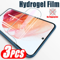 3PCS Soft Water Gel Hydrogel Film For Samsung Galaxy S21 S20 FE S22 Ultra Plus 5G 4G Samsun S 22Ultra 21FE 5 G Screen Protector