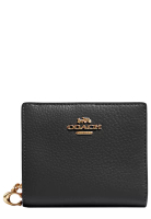 Coach Snap Wallet in Black C2862
