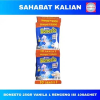 Boneeto 25gr 1 Renceng Isi 10 Sachet VANILA