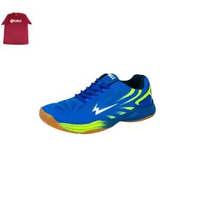 Sepatu Badminton Eagle Original Clyde WASBM328 BNIB 40 BIRU CITRUN