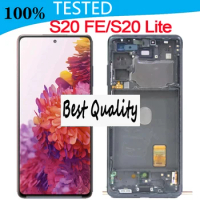 High Quality AMOLED LCD Replacement for Samsung S20 FE Touch Screen G780F G781F S20 FE 5G S20 Lite Display