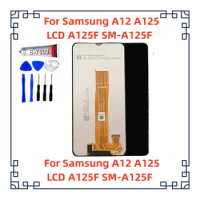 6.5" LCD For Samsung A12 A125 LCD with frame Touch Screen Digitizer LCD For Samsung SM-A125F A125F/DS Display