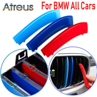 Front Grille Trim Strips For BMW X1 X2 X3 X5 X6 G06 G05 G02 G01 F16 F15 F26 F25 F48 E83 E84 E70 E53 M Accessories 2019 2020 2021