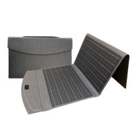 【彼得電池】30W太陽能充電板(登山/露營/戶外電源折疊包/充電板/應急電源)