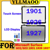 LCD or Touch Digitizer For Microsoft Surface Go 2 Go2 1901 1926 1927 LCD Display Screen Full Assembly for Surface Go 2 GO 3