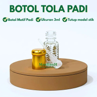 BOTOL TOLA PADI 3ML BOTOL REFILL PARFUME KACA 3ML BOTOL REFILL PARFUME KACA 3ML BOTOL PARFUME NON AL