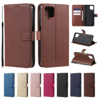 A12 5G Case For Samsung Galaxy A12 Wallet Leather Flip Case For Samsung A12 A 12 Case Protective Cover Coque Fundas Shell