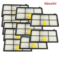 50PCS/lot, HEPA Filter Replacements for Irobot Roomba 800 900 series 870 880 980 Filters Robotic Vacuum Cleaner Accessories
