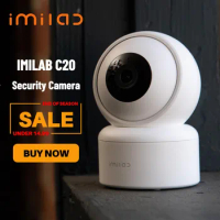 IMILAB C20 Home Security Wifi Camera 1080P IpIndoor PTZ Cam System Webcamera CCTV Vedio Surveillance 360° Night Vision Webcam