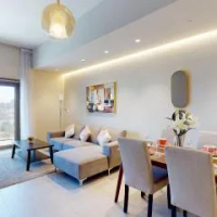 住宿 WelHome - Fancy Apartment With City and Dubai Skyline View 杜拜