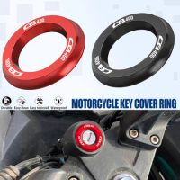 Motorcycle CNC Accessories Ignition Switch Cover Ring Universal Parts For HONDA CB400 CB 400 1992-1998 1997 1996 1995 1994 1993