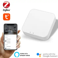 Tuya Bridge Smart Zigbee 3.0 Gateway Hub Remote Control Zigbee Devices Via Smart Life APP Works With Alexa Google Home