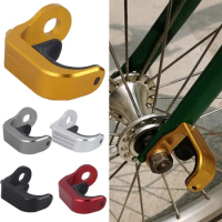 For Brompton E Version Bicycle Front Fork Hook Bike E Type Pothook Modified For Brompton Folding Bike Parts Aluminum Alloy