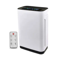 Multi function guangdong hepa filter air purifier for hospitals or large room with humidifier uvc