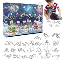 Christmas Advent Calendar Kit Advent Calendar DIY Puzzle Toy For Kids Teens 24 Days Countdown Calendar Christmas Gift