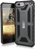 【日本代購-現貨】URBAN ARMOR GEAR 5.5英寸(iPhone8Plus/7Plus/6sPlus) Monarch Case 石墨色UAG-IPH7PLS-P-BLK