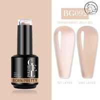 BORN PRETTY UV Gel Polish 15 ml | Color Gel Polish (Kuteks UV / UV Nail Gel / Gel Polish / Nail Art 