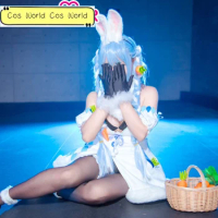 Usada Pekora Cosplay Hololive English Cosplay DokiDoki-R Bunny Girl Cute Hololive Peko Cosplay Usada Pekora Costume