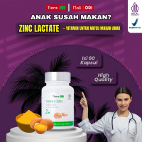 Suplemen Zinc Tiens untuk Kecerdasan Anak dan Dewasa dengan Madu - 10 Kapsul - Pelancar, Bayi vitami