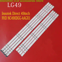 LED strip for LG 49 TV 49UF6400 49UF6407 49LF510V 49UF640V NC490DUE-SADP2 LGE-WICOP-49INCH-UHD-FHD-REV05 GAN01-1255A-P1