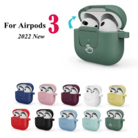 For Apple Airpods 3 Case Soft Silicone Earphone Protective Shell Cover 2021 Airpods3 Air Pods Generation Wireless Headphone Case