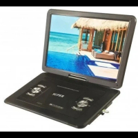 SUPER PDVD-154 15.4 吋 1280X600 手提 DVD 播放器 黑色 (V103)