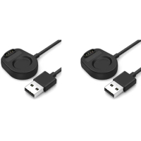 2X Smart Watch Charger For Suunto 7 Magnetic USB Charging Cable 39.37Inch/100Cm Smartwatch Charger Accessories