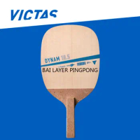 VICTAS DYNAM 10.5mm 300061 Japanese Penhold JS Hinoki Table Tennis Blade / 1 Ply SOLID Hinoki / Ping Pong Bat / Paddle / Racket