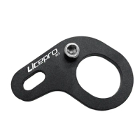 Litepro 412 Folding Bike Magnet Adapter Aluminium Alloy Magnetic Buckle Conversion Seat for DAHON Bicycle Parts,Black