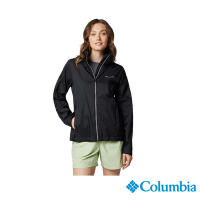 Columbia 哥倫比亞 女款- Switchback 防潑水連帽風衣-黑色 UWK01270BK/IS