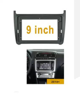 FRAME HEADUNIT ANDROID 9 INCH VOLKSWAGEN POLO / VW VOLKSWAGEN 2014