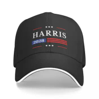 New Kamala Harris 2028 President American Flag Vintage Pro USA Baseball Cap Uv Protection Solar Hat Sun Cap Hat Ladies Men's