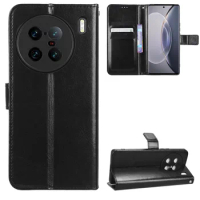 Flip Wallet PU Leather Case for Vivo X90 Pro+ Mobile Phone Case Cover Card Slot Holders Vivo X90/Vivo X90 Pro/Vivo X90 Pro Plus