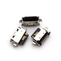 10Pcs Dock Connector Plug Charging USB Charger Port Type C Jack Contact For TCL 40 SE 40SE 305 306 6102A 6102H 6102 6102D