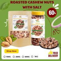 [BUY 1 FREE 1] Premium Kacang Gajus Bakar Berkulit AAAA 250/500gr - Produk Berkualiti Tinggi Diimpor