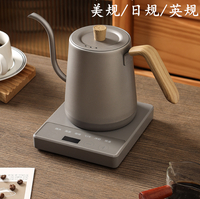 110V燒水壺日本美國加拿大家用電熱水壺手沖咖啡壺恒溫保溫熱水壺