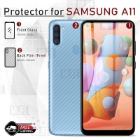 MLIFE - กระจกเต็มจอ สำหรับ Samsung Galaxy A11 ฟิล์มกระจกกันรอย ฟิล์มกระจกนิรภัย ฟิล์มกระจก ฟิล์มกันร