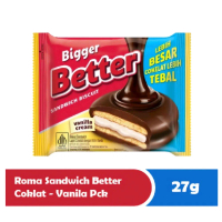Better Sandwich Biskuit Coklat Krim Vanila 27gr 1 BOX isi 10