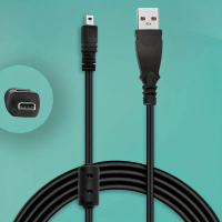 สายเคเบิลข้อมูล USB เข้ากันได้กับกล้อง Nikon, UC-E17/E16/E6/E23, สายโอนทดแทน, 5FT, สำหรับ Nikon D320