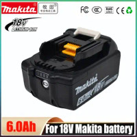 Makita Original 18V 6000mAh Stable Lithium-ion Rechargeable Battery 18V drill Replacement Batteries BL1860 BL1830 BL1850 BL1860B